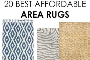 this post contains some affiliate links. 20 affordable area rugs: EOTWCJQ