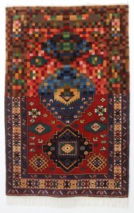 traditional rug patterns azerbaijani traditional rug, reinvented by faig ahmed RKKNBRY