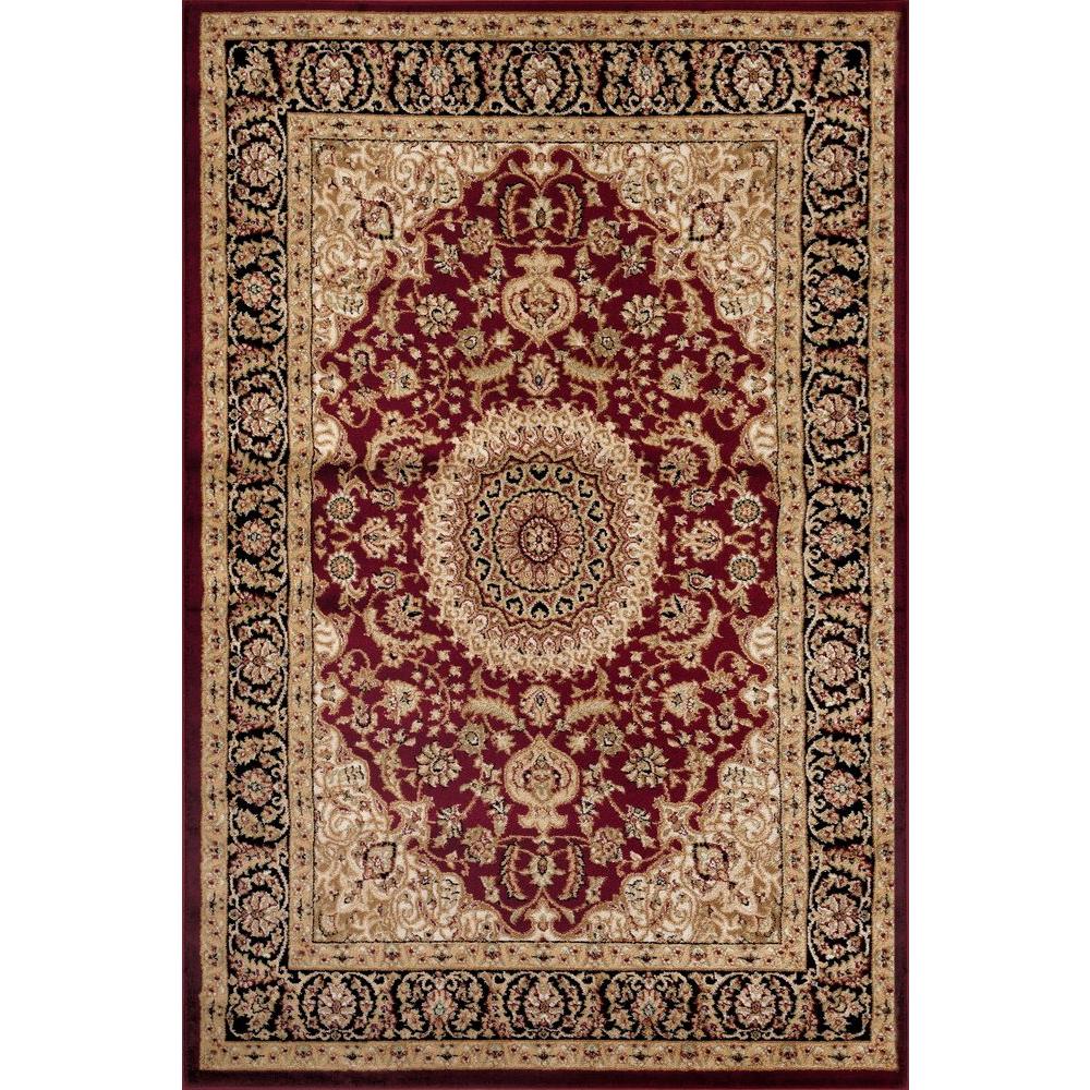 traditional rugs world rug gallery traditional oriental medallion design burgundy 8 ft. x 10 JBGJCZZ