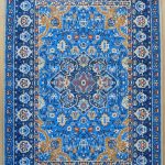 Turkish carpets blue turkish rug w/persian influence in design BBUHWBC