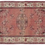 vintage red turkish rug FHXBSVN