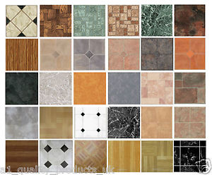 vinyl floor tile image is loading 4-x-vinyl-floor-tiles-self-adhesive-bathroom- SANPAML