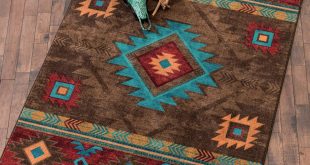 western rugs southwest rugs: 3 x 4 whiskey river turquoise rug|lone star western decor UFVXQUM
