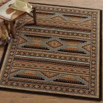 western rugs turquoise mountain rug - 11 x 13 PRRNSSQ