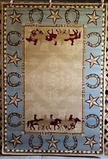 western rugs western country southwest rustic cowboy horse star lodge area rugs carpets PNLMBPA