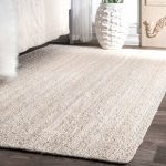 white area rugs burrillville hand-woven white area rug IHTXAFP