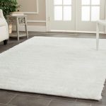 white area rugs safavieh 3d shag pearl 8 ft. x 10 ft. area rug IHYBEMY