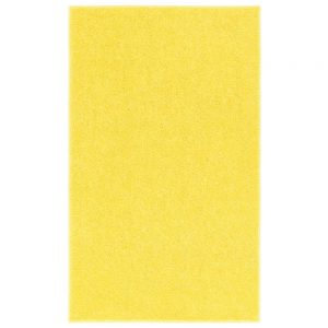yellow rug nance industries ourspace bright yellow 4 ft. x 6 ft. area rug HJXVVCB