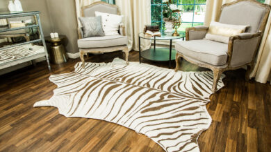 zebra print rugs how to - diy faux zebra rug | home u0026 family | hallmark BPEMUNM