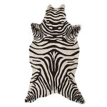 zebra rugs zebra indoor/outdoor rug - chocolate WIUCLHS