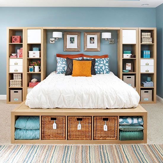 Two Storage Ideas for More Space In Your  Bedroom