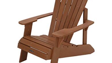 Amazon.com : Lifetime Faux Wood Adirondack Chair, Brown - 60064