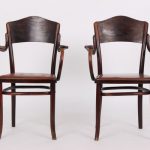 Antique Armchairs from Thonet, Set of 2 for sale at Pamono