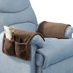 Amazon.com: Armchair Covers with Pockets - Set of 2, Brown: Kitchen
