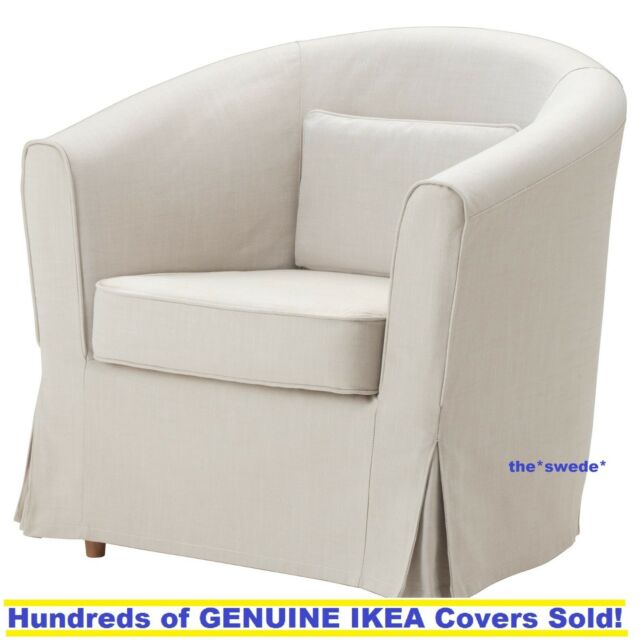 Ikea EKTORP TULLSTA Chair Armchair Cover Slipcover Nordvalla Beige