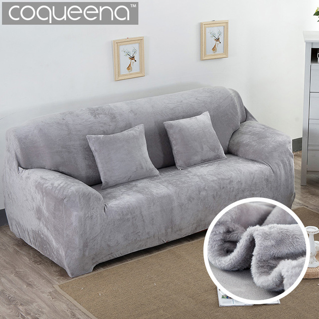 Super Soft Stretch Thick Plush Sofa Slipcover Couch Armchair Covers