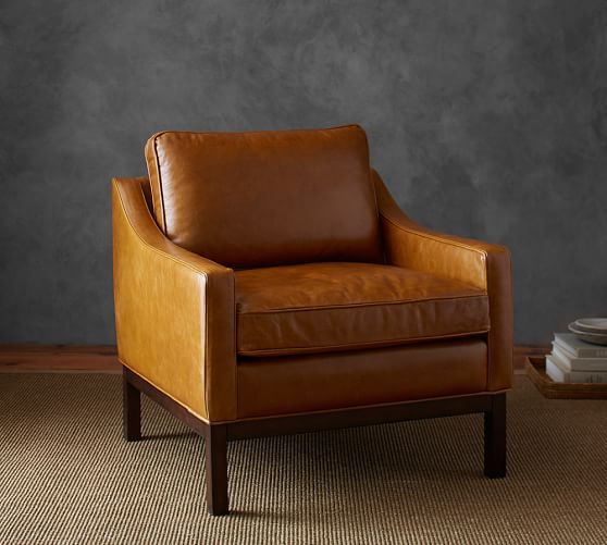 Dale Leather Armchair | Fairfield Project | Pinterest | Leather