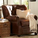 Lansing Leather Recliner | Pottery Barn