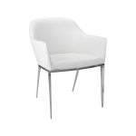 Stanis Armchair - White | Arm Chairs | At-Hom