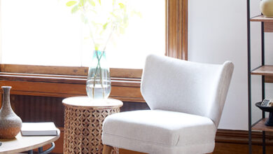 Small Accent Chairs, Small Ottomans, Small Benches | west elm