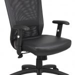 Boss Office & Home Black Pneumatic Back Support Office Chair