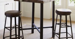 Griffin Reclaimed Wood Bar-Height Table | Pottery Barn