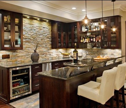 34+ Awesome Basement Bar Ideas and How To Make It With Low Bugdet