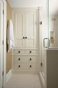 15 Traditional Tall Bathroom Cabinets Design | bathroom designs