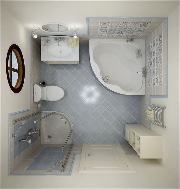 17 Small Bathroom Ideas | house decor | Pinterest | Bathroom design