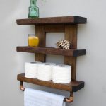 Bathroom Shelf Bathroom Shelves Wood Bathroom Shelf Rustic | Etsy