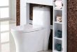Amazon.com: Giantex Over-The-Toilet Bathroom Storage Cabinet Wooden