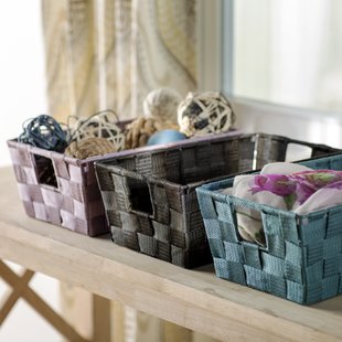 Storage Baskets For Bathroom | Wayfair