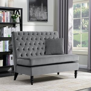 Shop Belleze Modern Button Tufted Style Settee Bedroom Bench
