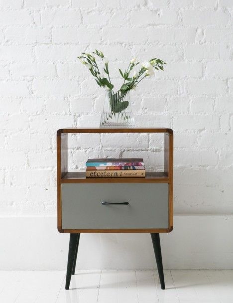 Davis Side Table mid century. Modern twist.~table options for lounge