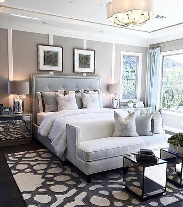 Dream bedroom by @ver_designs | Interior design | Bedroom sofa, Home