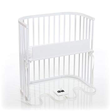Amazon.com : babybay Bedside Sleeper (Pure White Finish) : Baby