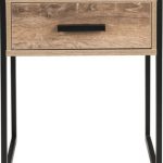Irving Bedside Table - Black | Furniture | George