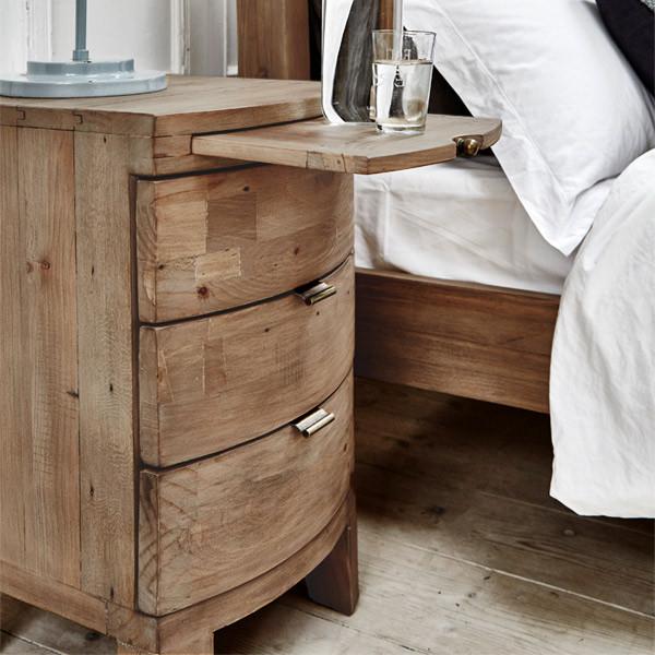 bedside tables winchester rustic bedside table next to - Design
