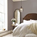 Poised taupe paint color for bedroom walls - beautiful with classic