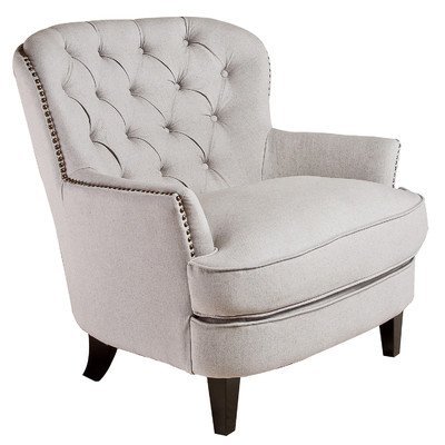 Amazon.com: Best Selling Tufted Fabric Club Chair: Kitchen & Dining