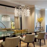 Glass Top Tables Magnifying Beautiful Dining Room Design