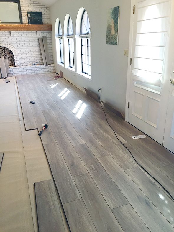 Water-Resistant Laminate Flooring | Basement redo | Waterproof