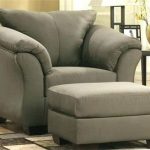 Big Chair With Ottoman Large Overstuffed Magnificent Great And