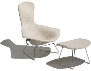 Bertoia Bird Chair & Ottoman - hivemodern.com