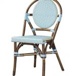 Amazon.com: Padma's Plantataion Paris Bistro Chair, Blue: Kitchen