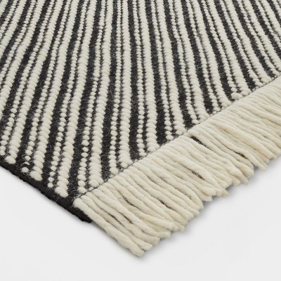 Black/White Chevron Woven Area Rug - Project 62™ : Target