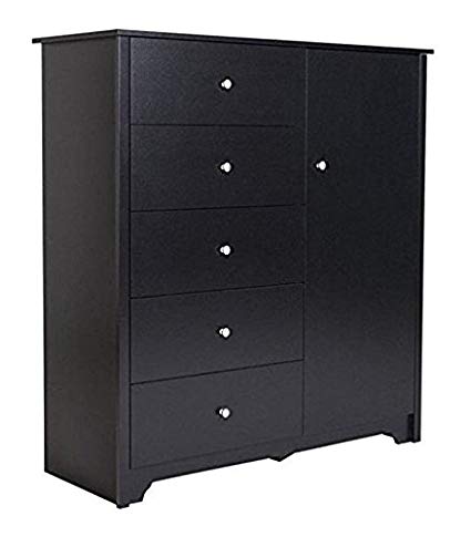 Amazon.com: South Shore Vito Door Chest with 5 Drawers and