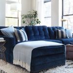Navy Blue Sectional Sofa - Foter | living room | Pinterest | Blue