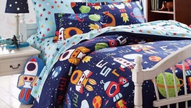 Boys Bedding Sets Space Adventure Bedding Set 100% Cotton Queen Size