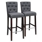 Amazon.com: SONGMICS Bar Stools Kitchen Breakfast Chairs, with